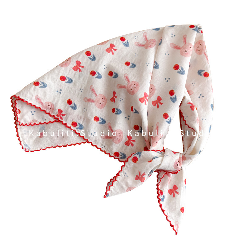 Cotton Linen Square Scarf  58  - Face Scarf Mask 评论和价格