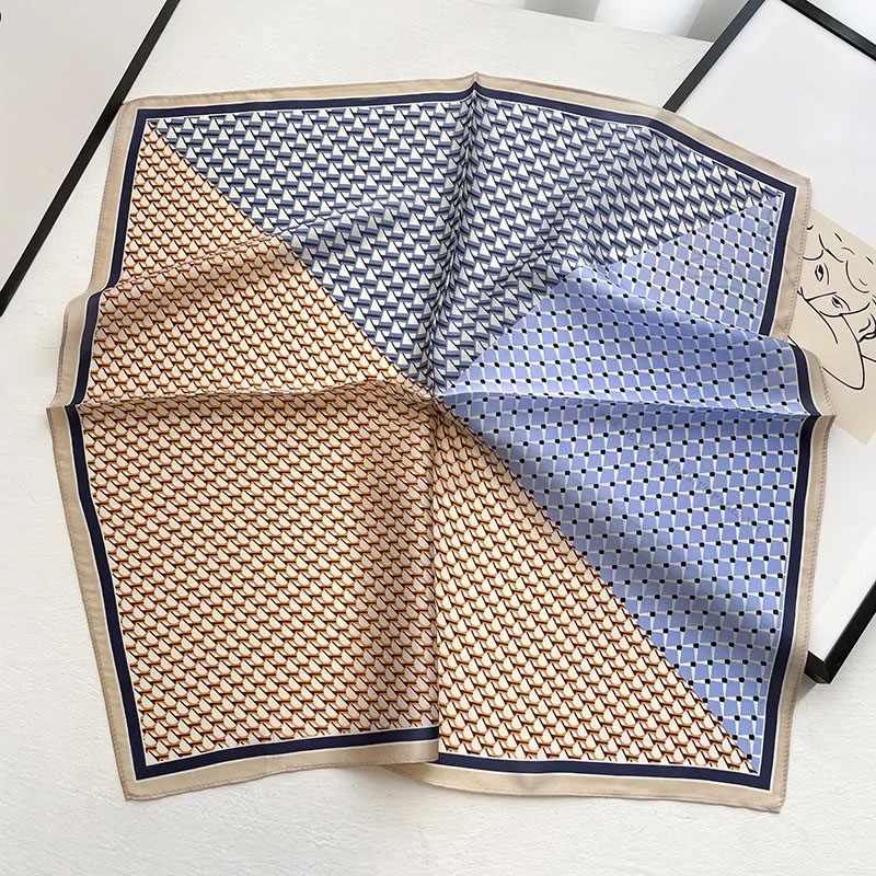 New scarf women spring printed - Scarf Silk Square 评论和价格