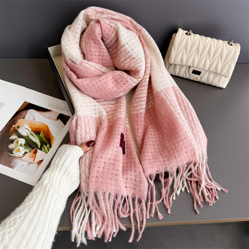 Imitation Cashmere Warm Scarf  - Pashmina Wrap Large 评论和价格