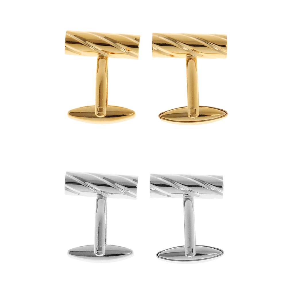 Fashion Conch Snail Cufflinks  - Tie Clip Silver 评论和价格